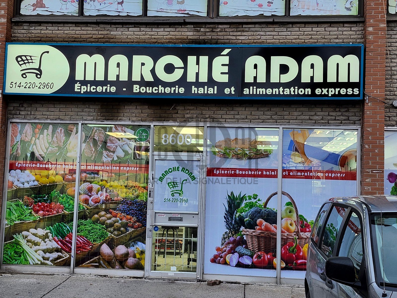 Réalisation d’enseigne ou de lettrage par Mogador Art